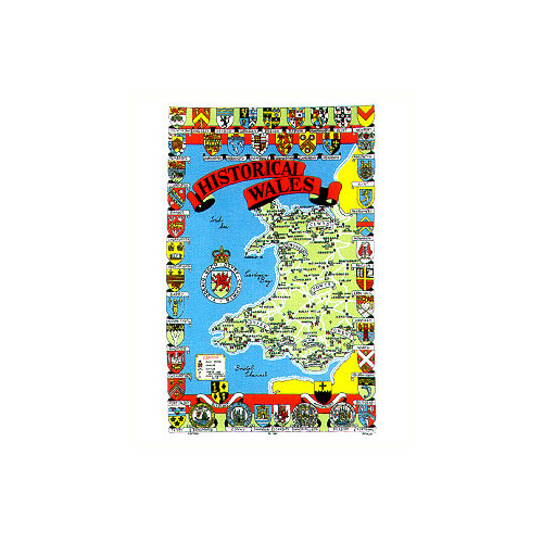 Historical Wales, Tea Towel