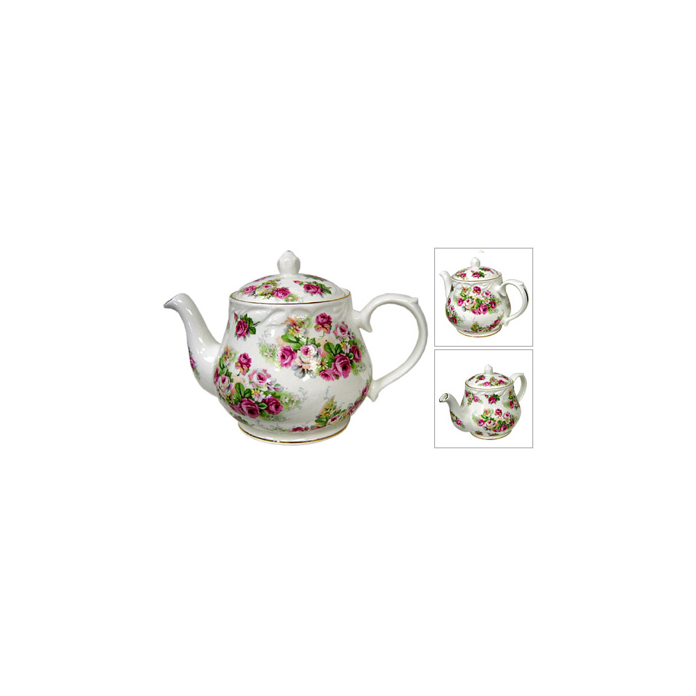 Royal Amber, Camille Semi Chintz, 4-Cup Teapot