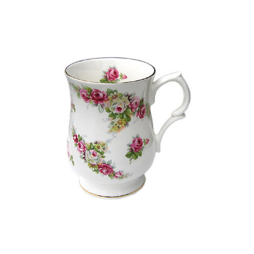 Bone China Mug, Camille Semi Chintz