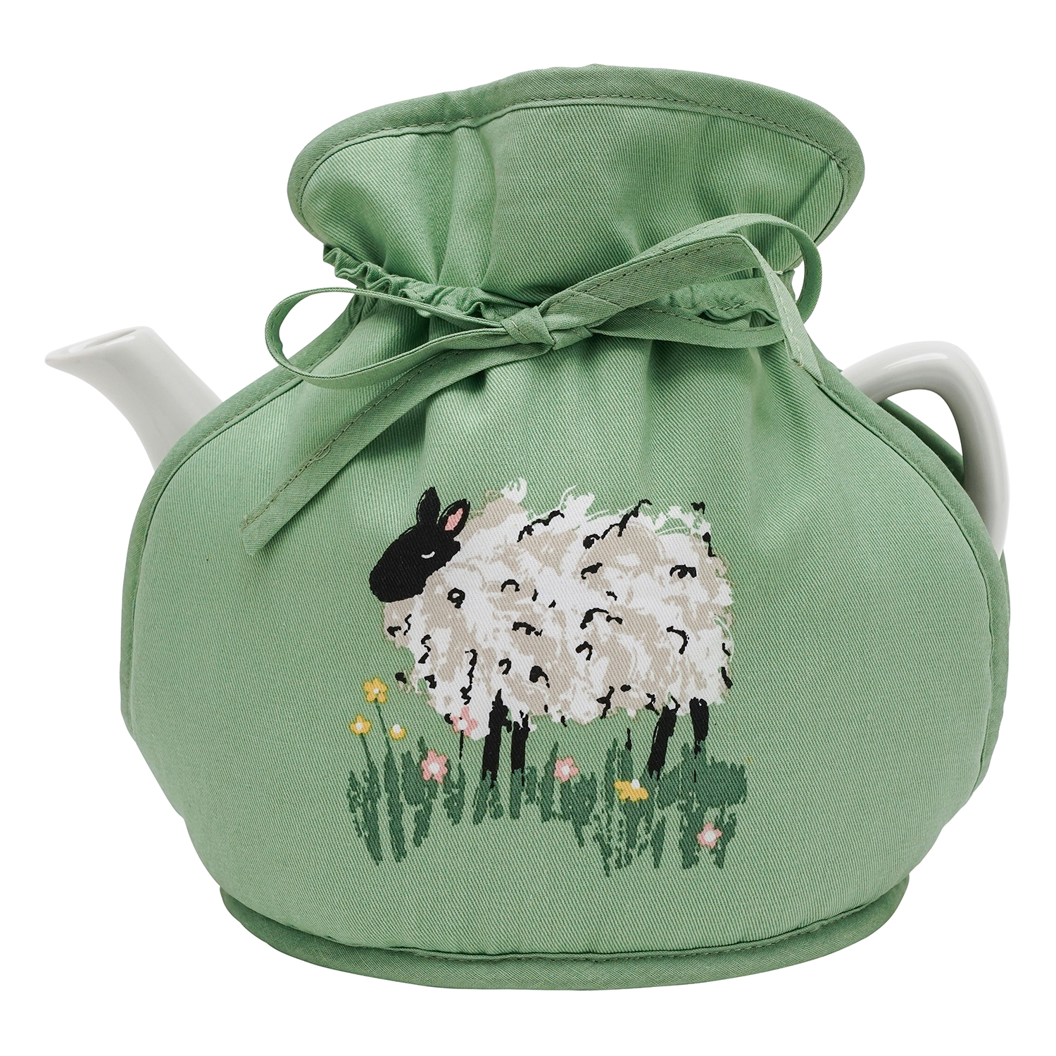 Woolly Sheep Muff Tea Cozy