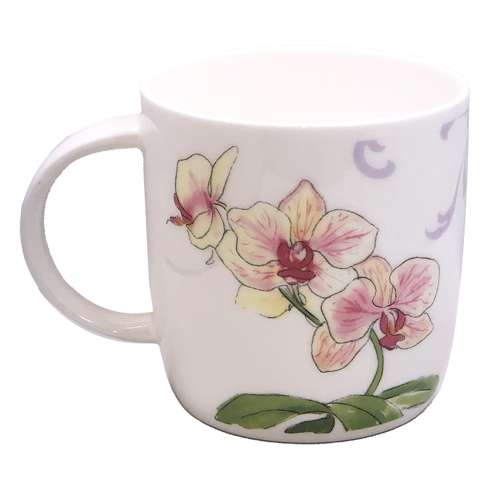 Orchid Fine Bone China Mug, photo-1