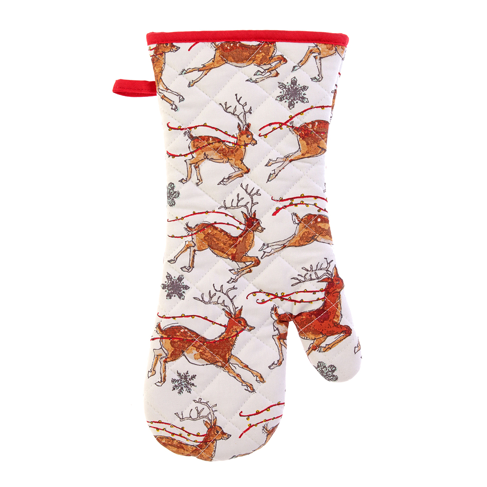 Reindeer Oven Mitt