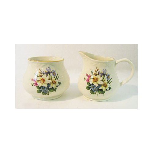 Spring Garden - Cream & Sugar Set