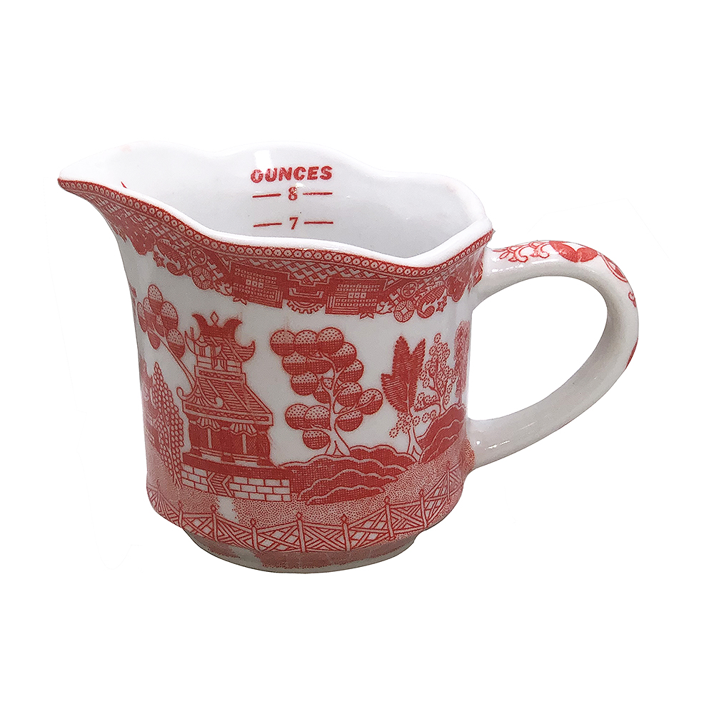 Pink Willow Ware - 3-3/4H measuring cup