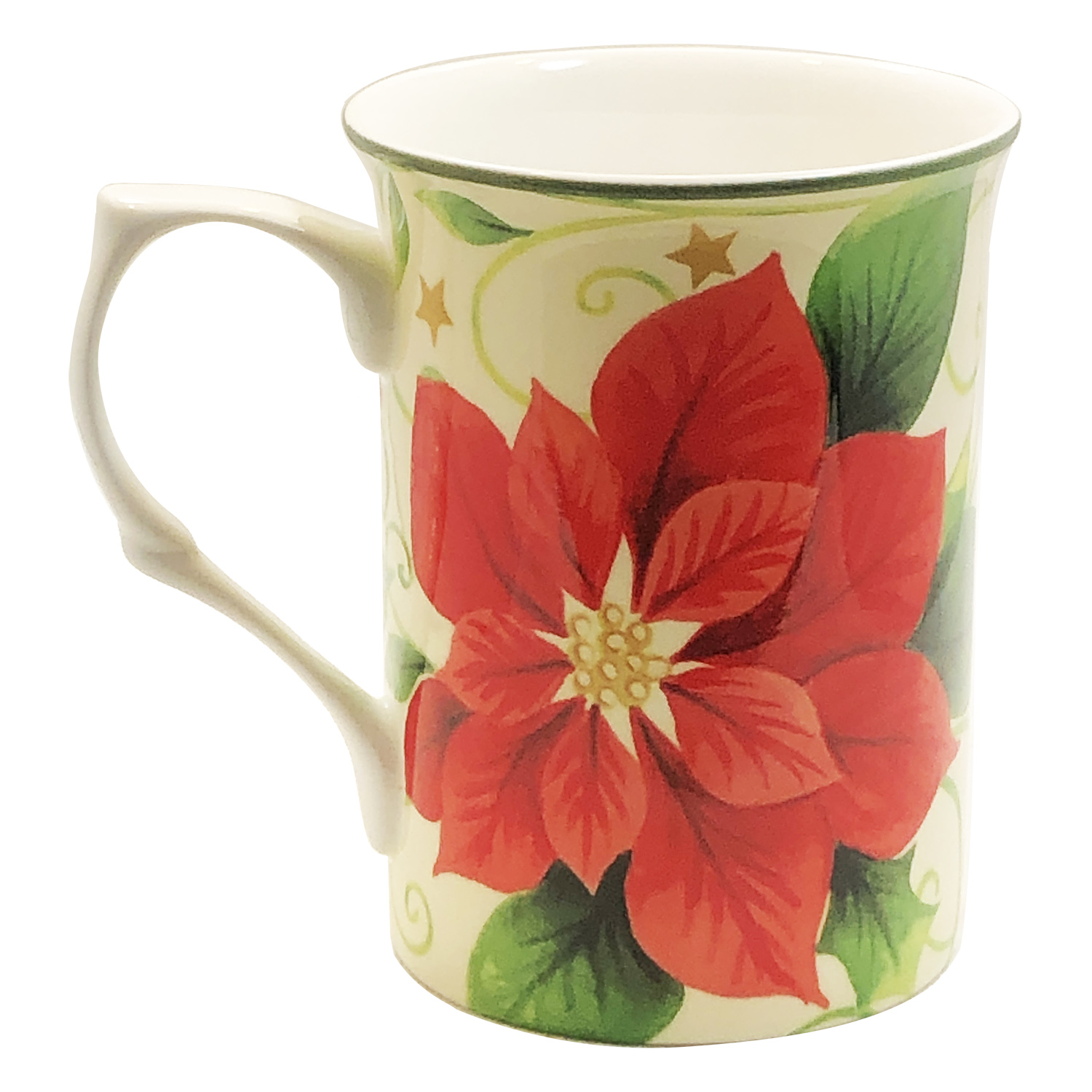 Poinsettia Larger Can Mug, photo-1