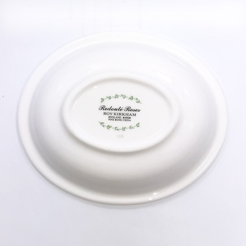 Redoute Rose Bone China Soap Dish, photo-2