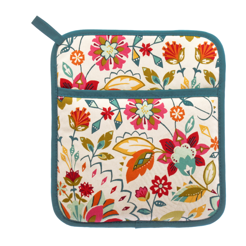 Bountiful Floral Pot Mitt