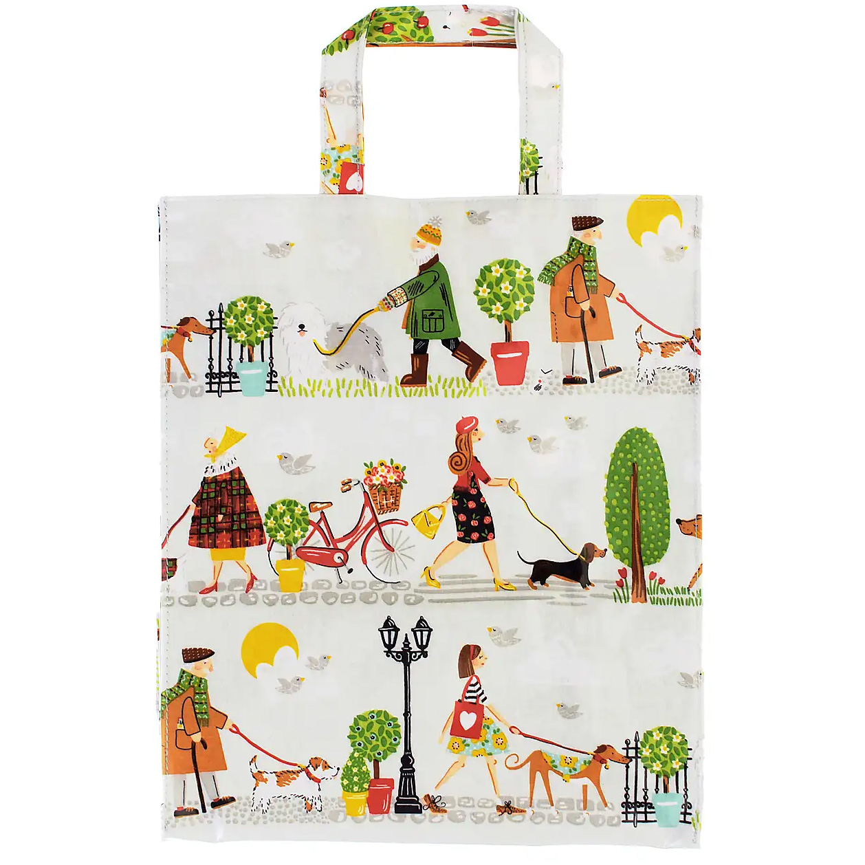 PVC Medium Gusset Tote Bag -Walkies