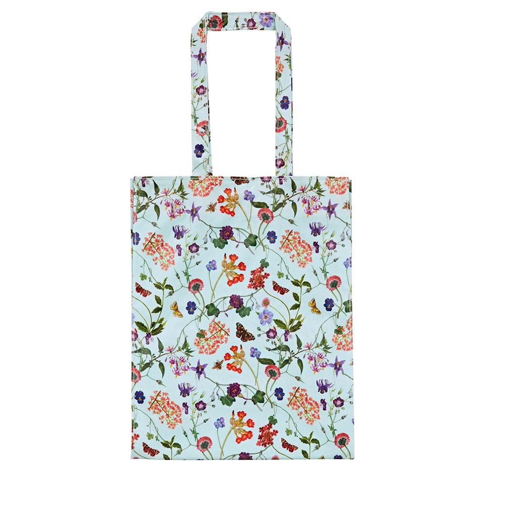 PVC Shoulder Tote Bag - RHS Spring Floral 12.4x15.4