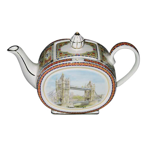 Sadler Teapot, Tower Bridge, 2-Cup