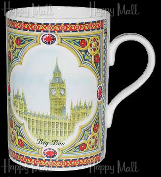 Landmarks, Big Ben, Cedar Bone China Mug