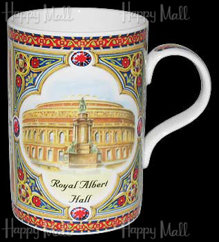 Landmarks, Royal Albert Hall, Cedar Bone China Mug