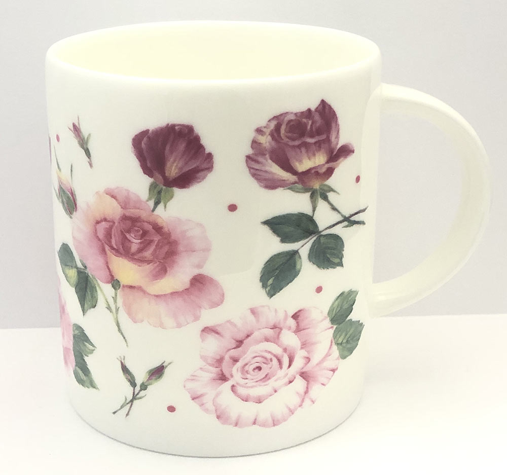 Scatter Rose Coffee Mug