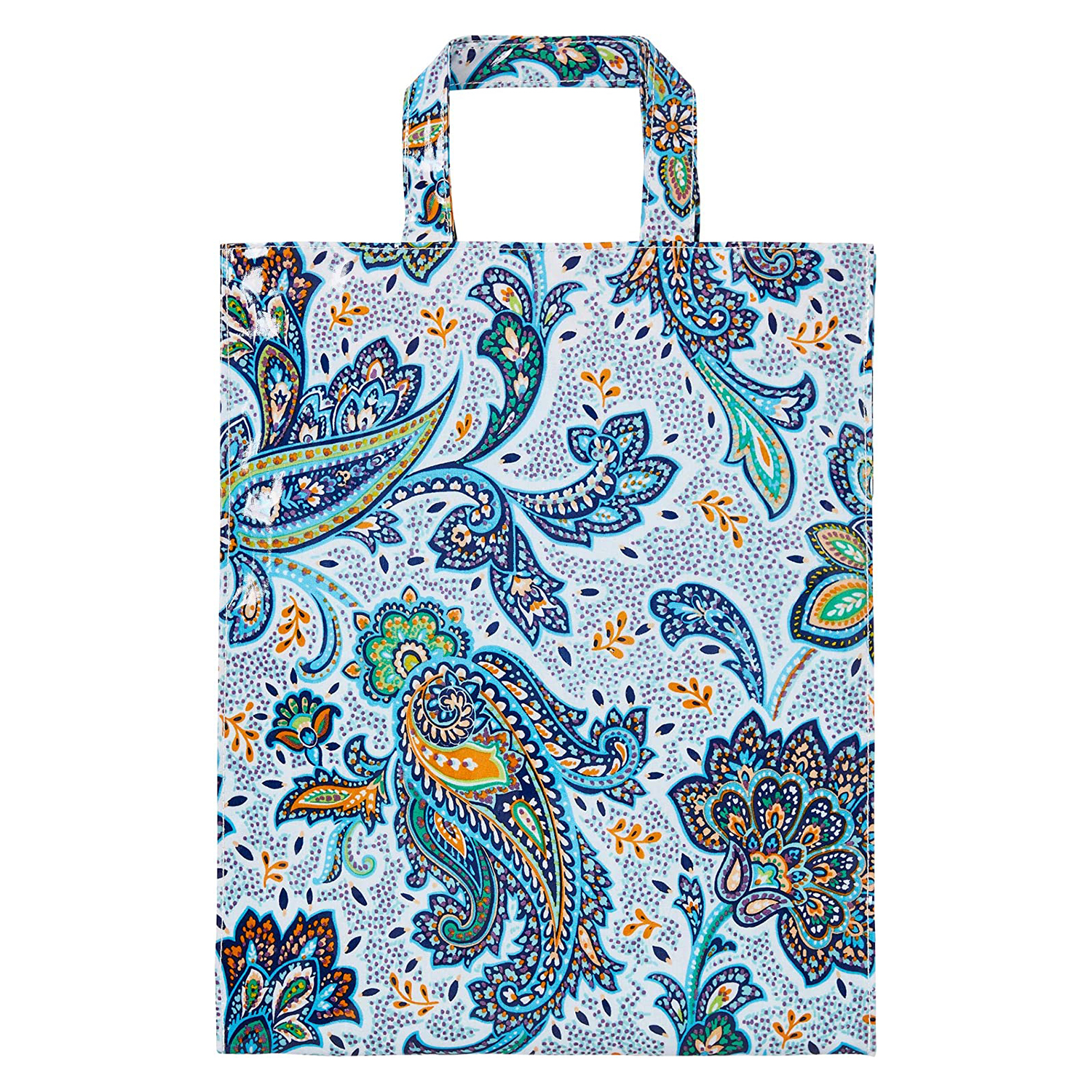 Shopper PVC Bag Medium Size - Italian Paisley