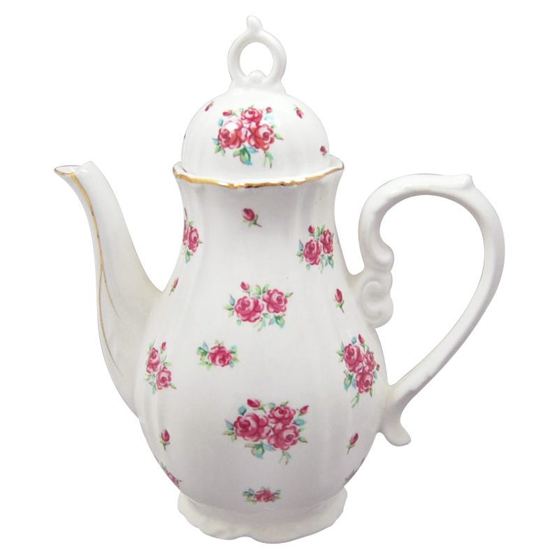 Pink Rose Teapot - Young Ladies