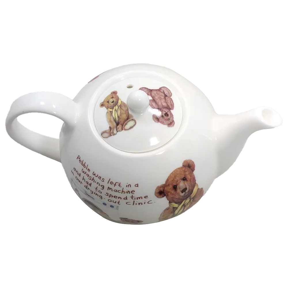 Teddy Bear Fine Bone China Teapot - 2 Cup