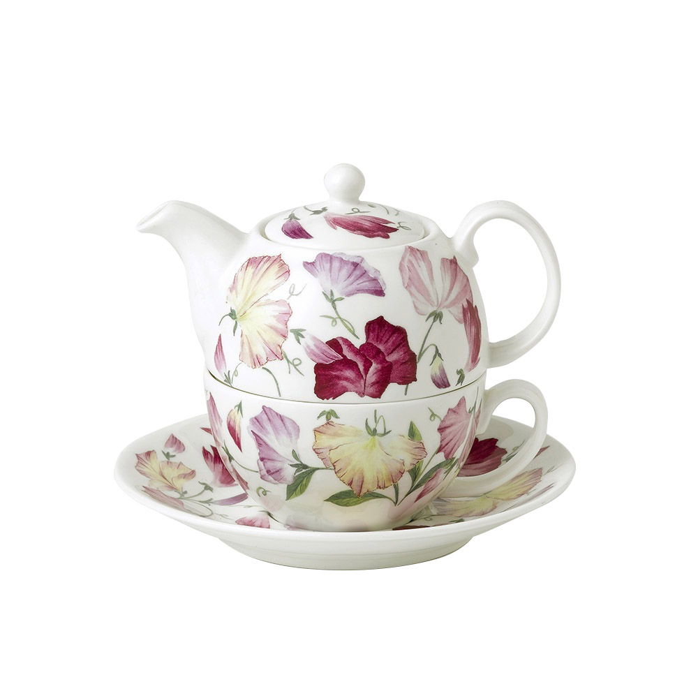 Tea for One Teapot Set - Sweet Pea Pink