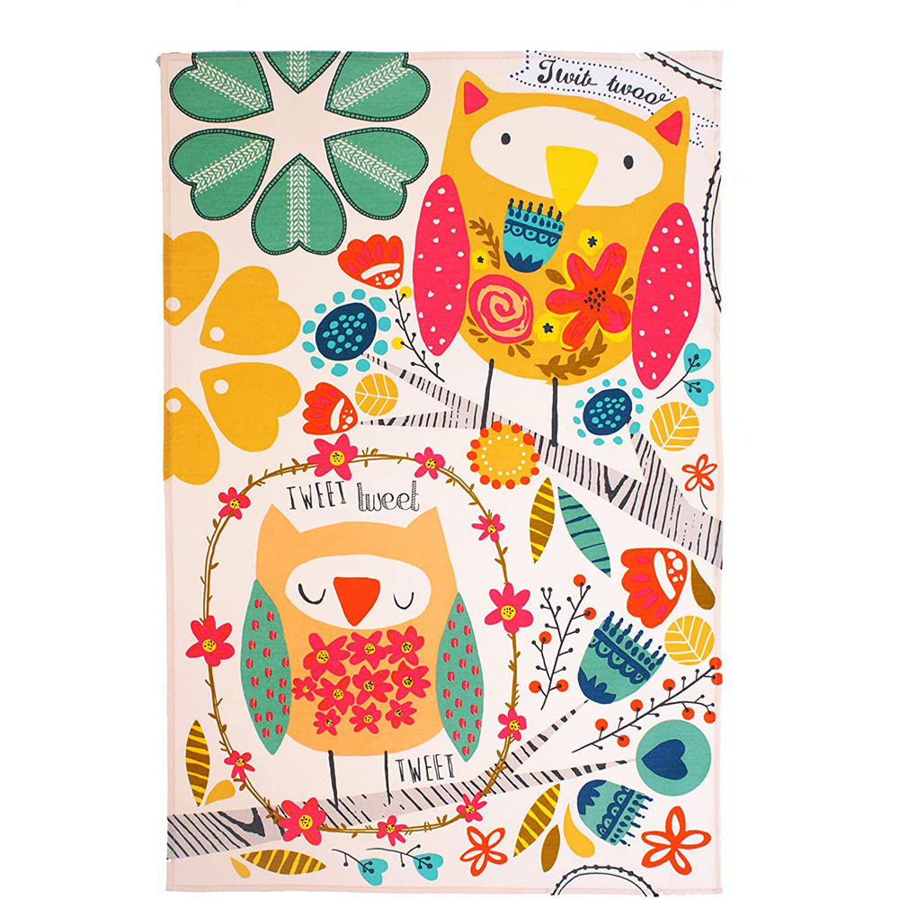 Twit Twoo Tea Towel