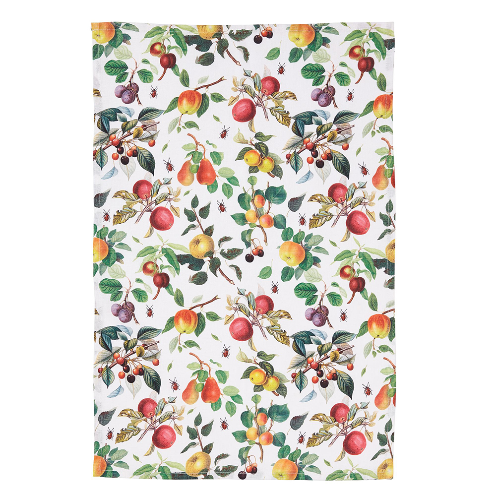 Cotton Tea Towel RHS Fruits