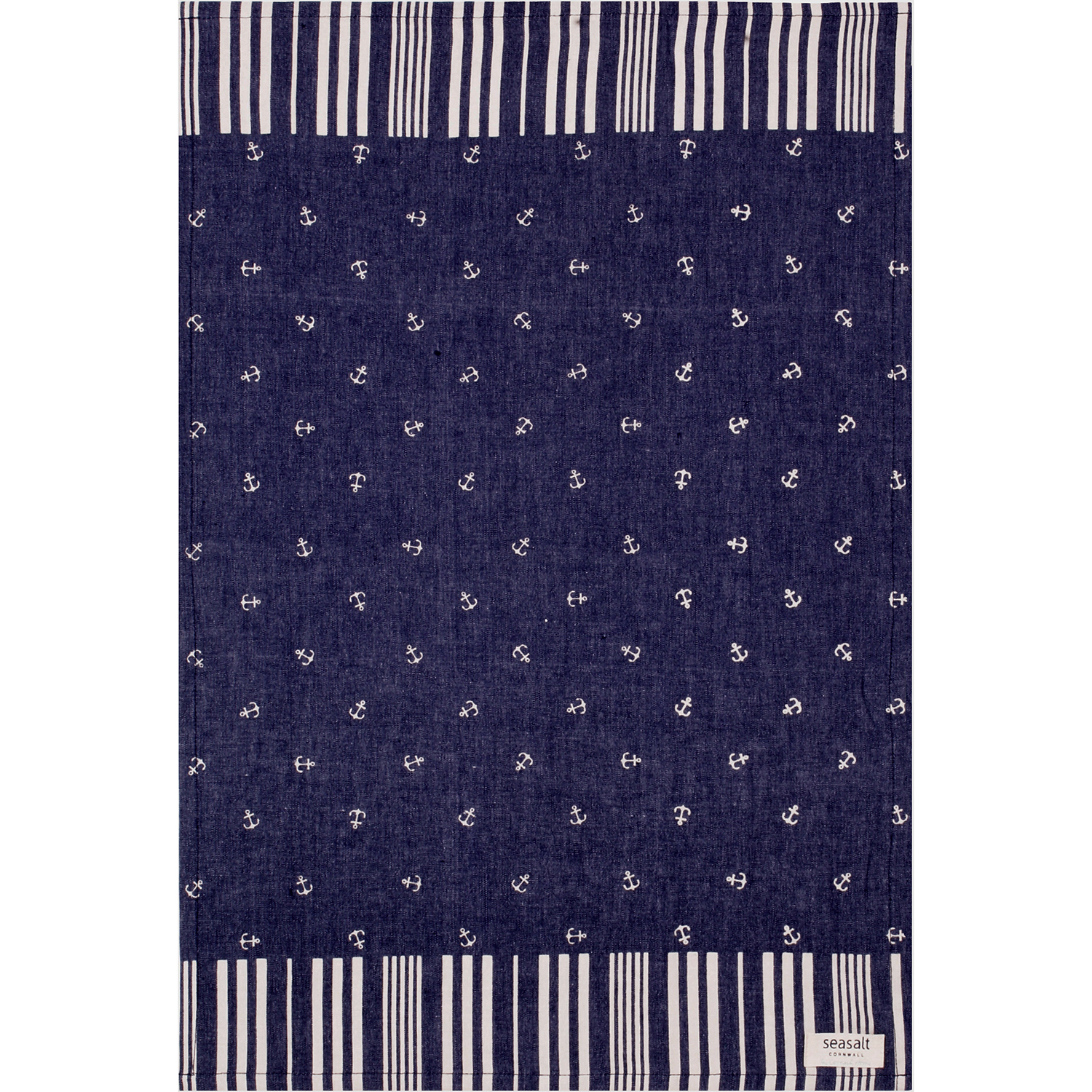 Cotton Tea Towel by Seasalt - Scattered Anchor