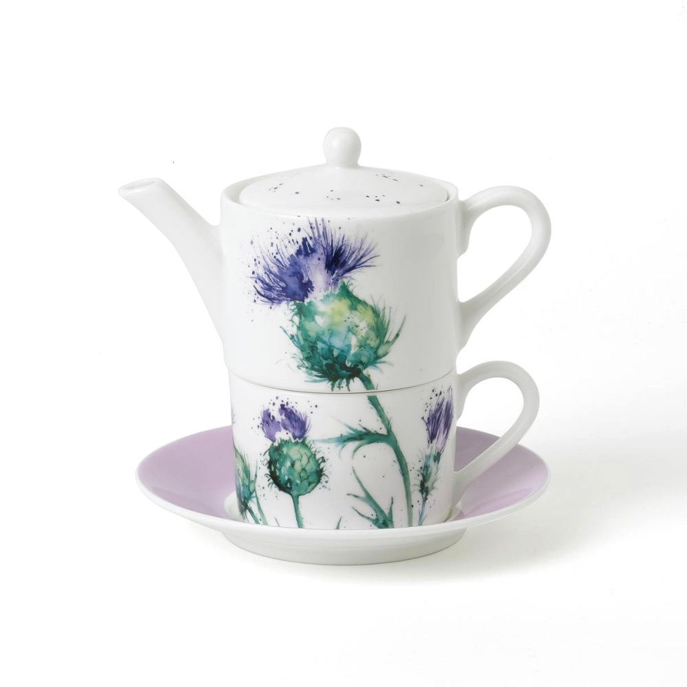 Thistle Tea for One Teapot Set