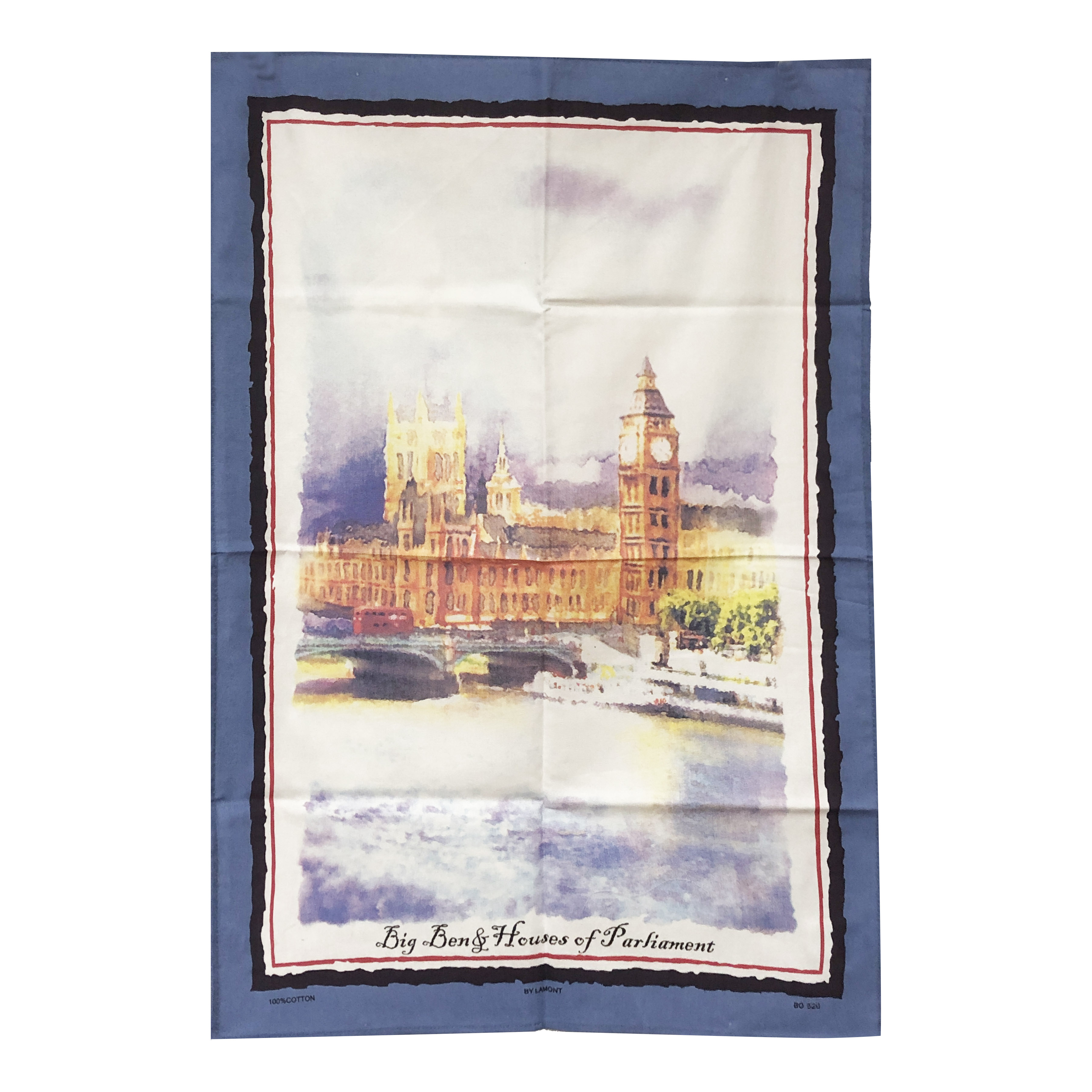 UK Houses of Parliament Tea Towel