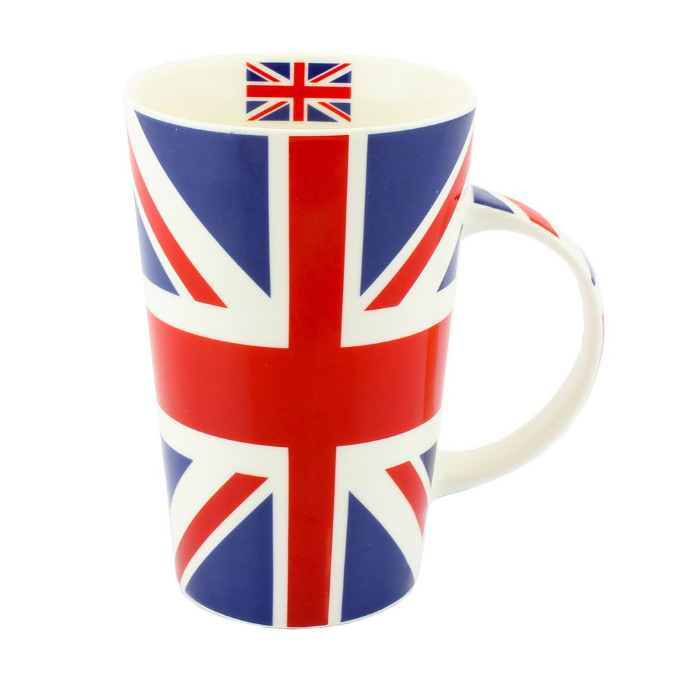 Union Jack Latte Mug