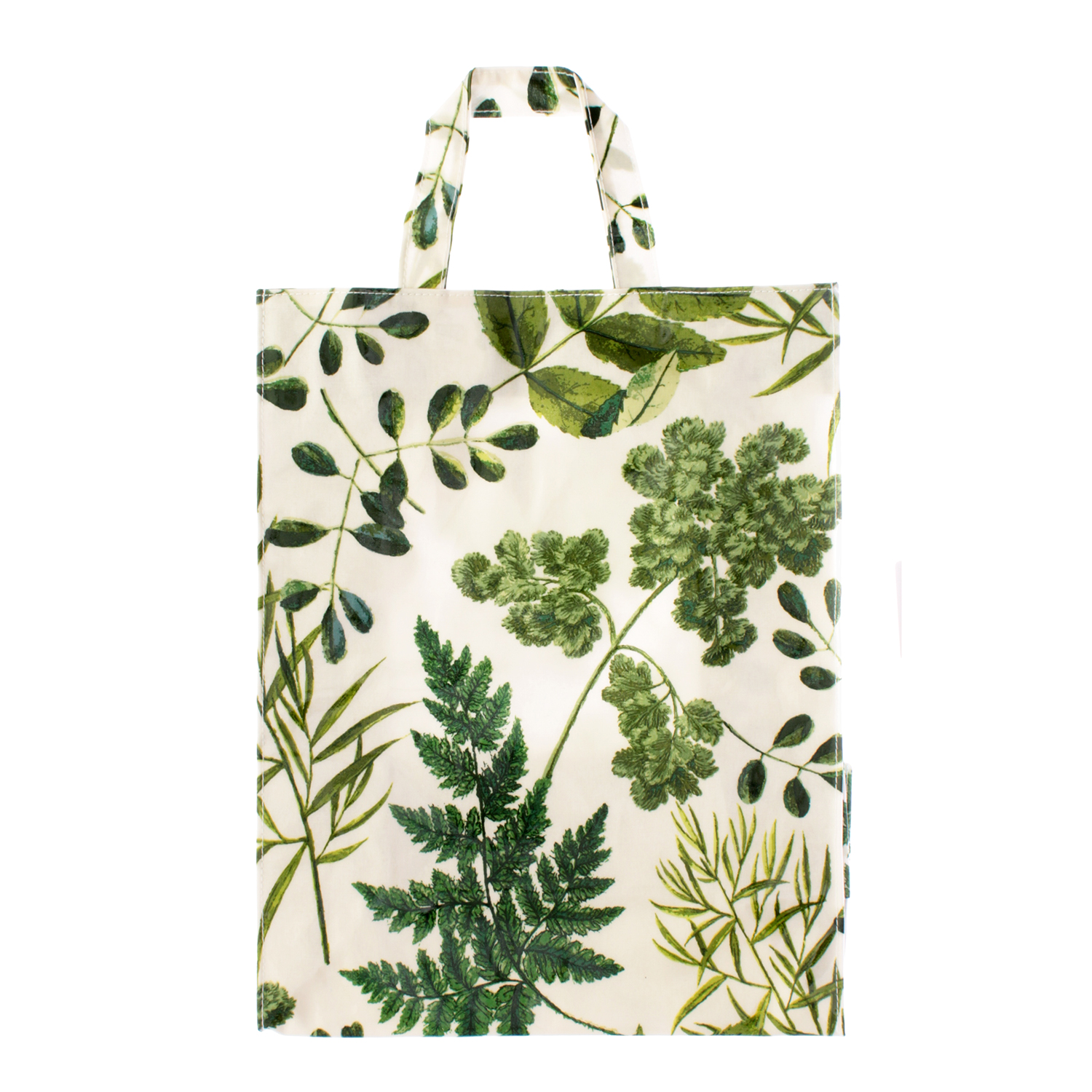 PVC Medium Gusset Tote Bag - RHS Foliage