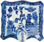 Blue Willow Single Wall Hook – Decorative Ceramic Hook