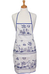 Blue Willow Kitchen Apron