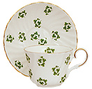 Tea Cup and Saucer, Shamrock