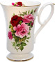 Summertime Rose Pedestal Mug