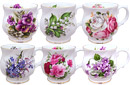 Set of 6 Chocolate Mugs