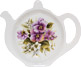 Bone China Tea Bag Tidy, Pansy