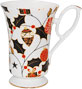 Merriment Christmas Chintz Pedestal Mug - Fine Bone China