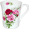 Summertime Rose - Swirl Mug