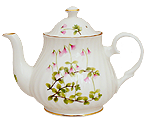 Linnea Flower 6-Cup Teapot