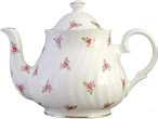 Dot Rose 6-Cup Teapot