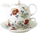 Tea for One Teapot Set - English Meadow