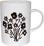 Flower Bouquet Bone China Mug