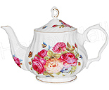 Sandra's Rose 6-Cup Teapot
