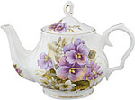 Pansy 6-Cup Teapot