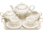 Children's Tea Set - Plain Porcelain