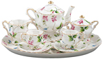 Madisons Secret Garden Kids Tea Set, Porcelain