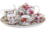 Little Girls Tea Set - Pink Delight 10 Piece