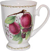 Red Plum - Graces Orchard Footed Swirl Mug