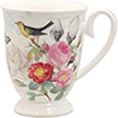 Liz Garden Footed Bone China Mug