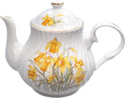 Daffodil Teapot, 4-Cup