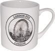 London Eye Souvenir Mug by James Sadler