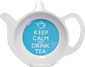 Keep Calm and Drink Tea - Melamine Tea Bag Tidy